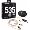 Shure SE535 cuffie con filo in-ear palco/studio trasparente