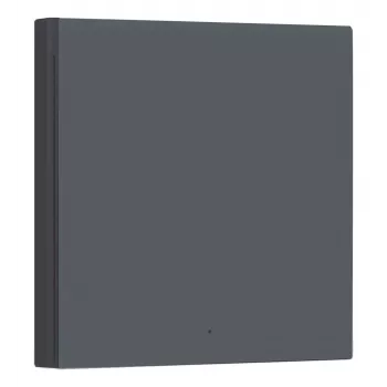 AQARA Smart interruttore a parete H1 EU (senza neutro, interruttore singolo) (WS-EUK01-G), grigio - interruttore a parete Zigbee con relè