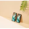 Custodia protettiva iKins per Samsung Galaxy Note 20 — design Aqua Agate