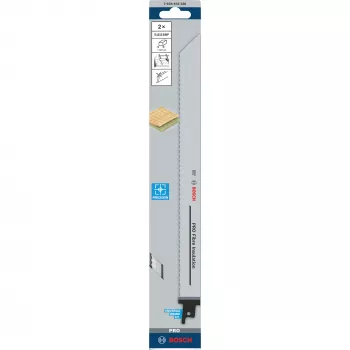 Lame per sega a gattuccio Bosch Precision for Fibre Insulation S 1213 AWP, 300 mm, 2 pz.