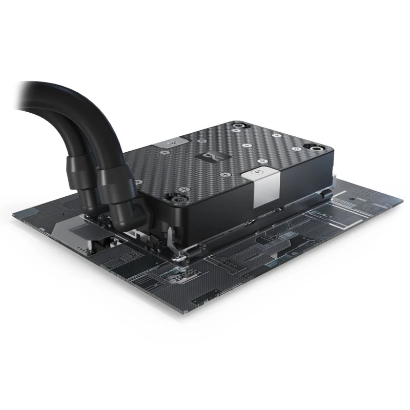Water block Alphacool 13498 acetale rame nero argento 75,5 x 118,5 x 20,5 mm