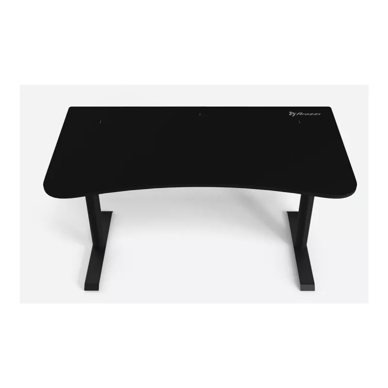 Scrivania gaming Arozzi Arena Medium ARENA-MEDIUM-PBK, 140 x 75,5 cm, tappetino in microfibra su tutta la superficie, Pure Black