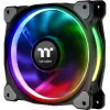 Ventola per radiatore Thermaltake Riing Plus 14 LED RGB TT Premium Edition CL-F056-PL14SW-A, 140 mm, confezione da 3 con controller, nero