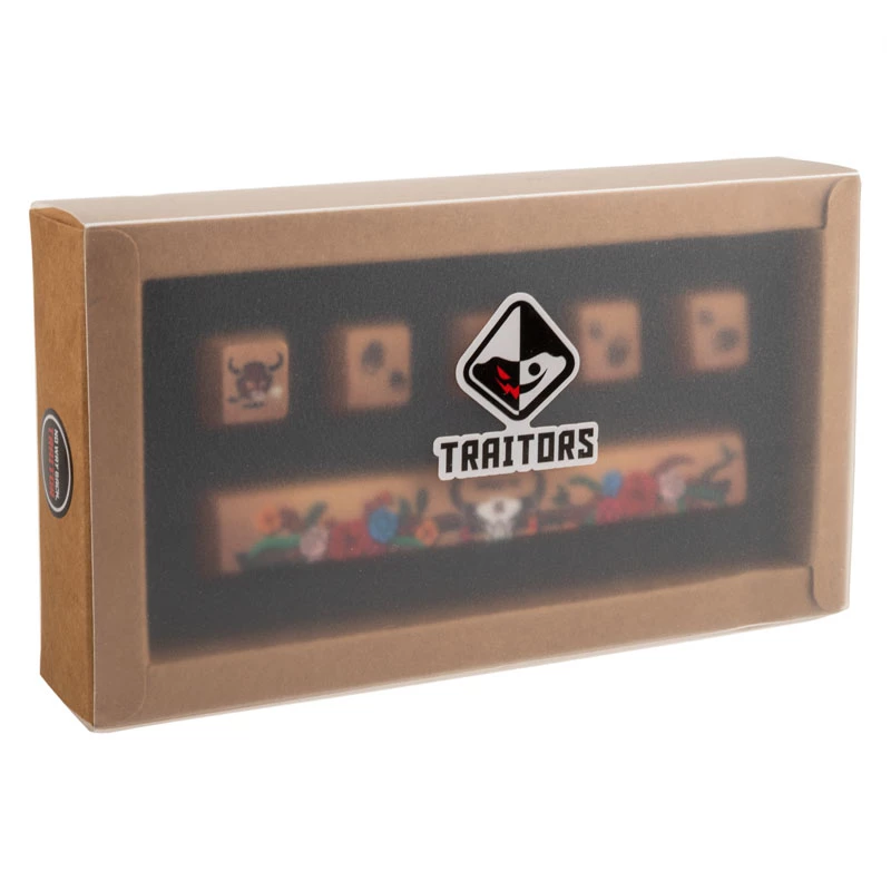 Set di keycap Traitors MMXXI Ox — PBT dye-sub 5 lati, modello TRDMO7712