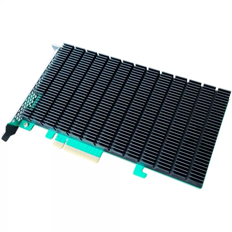 HighPoint host bus adapter Rocket 1204 PCI-Ex8v3 - 4x M.2 NVMe - NVMe - PCI-Express