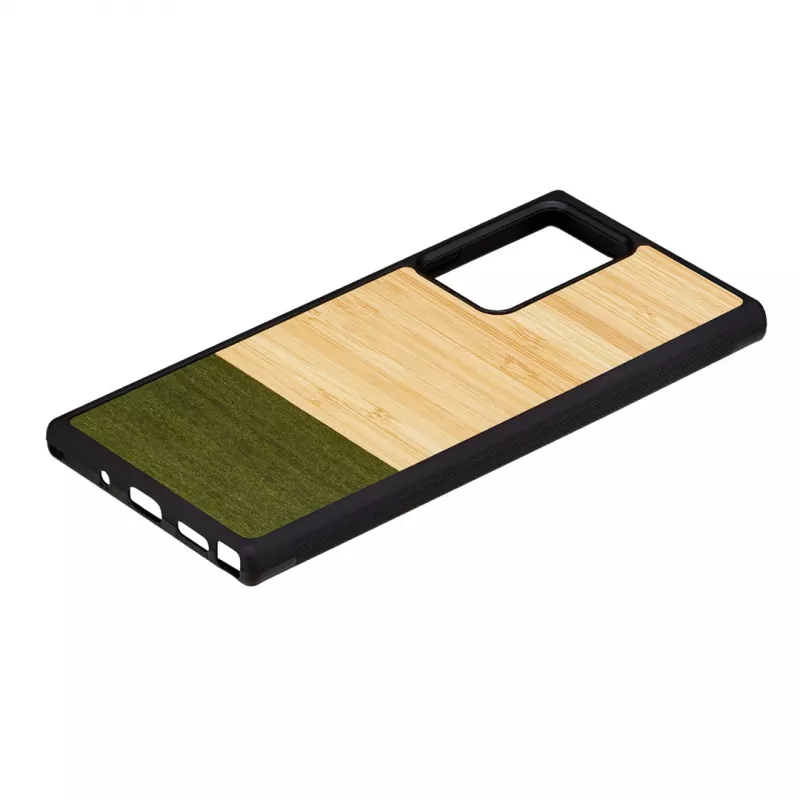 Custodia per cellulare Man and Wood Galaxy Note 20 Ultra — bambù nero custodia protettiva