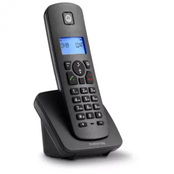 Motorola C4201 telefono analogico/DECT con identificazione chiamante nero