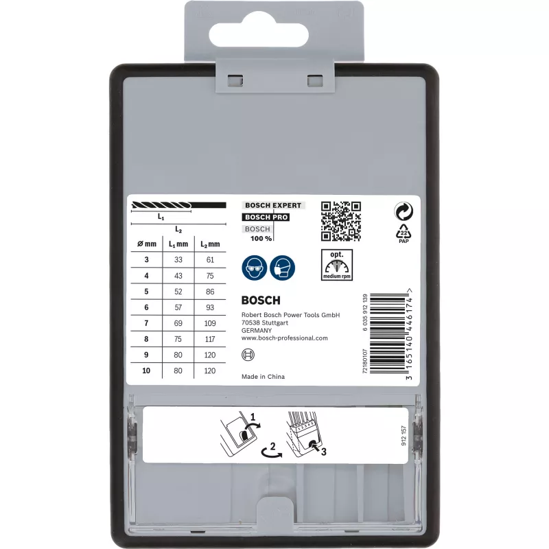Set di punte per legno Bosch 2 607 010 533