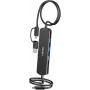 Hub KVM Unitek U1344ABK01 — 10 Gbit/s, commutazione tra 2 host, 3× porte USB-A
