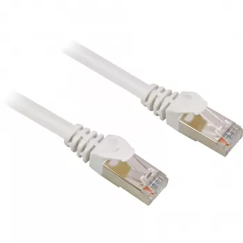 Cavo di rete Sharkoon RJ45 CAT.6 SFTP bianco 15,0 m