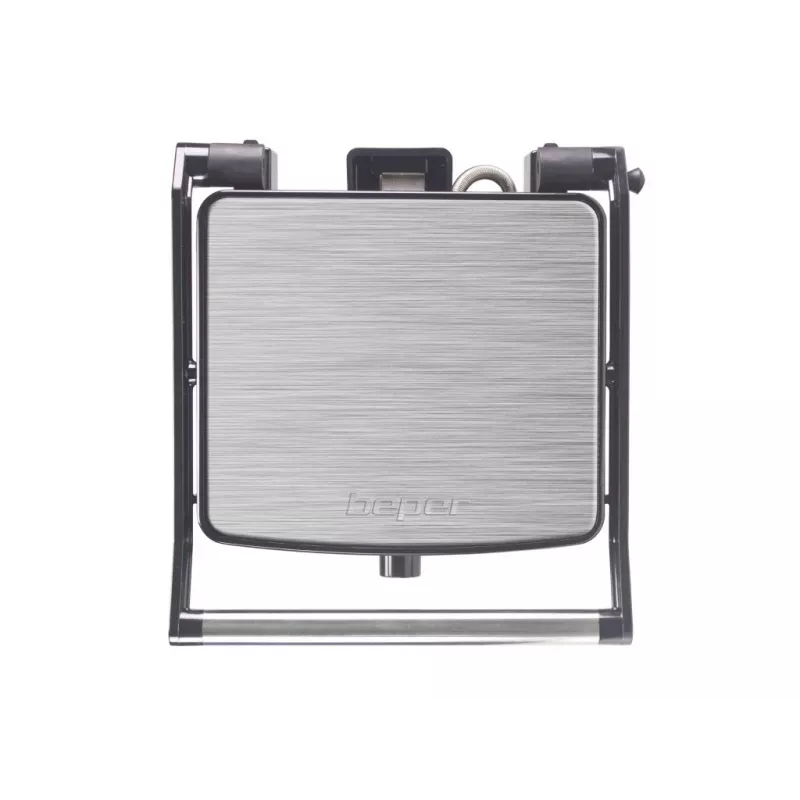 Tostapane elettrico Beper P101TOS502 — tostapane 2 fette in acciaio inox, design compatto