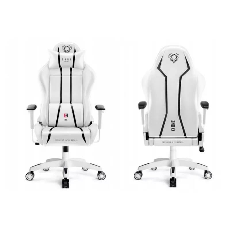 Diablo X-ONE 2.0 sedia da gaming normale bianco e nero