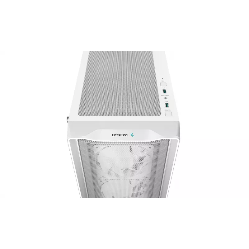 Case Midi Tower DeepCool CC560 MESH V2 WH bianco