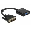 Delock - Convertitore video - Lontium LT8511 - DVI - VGA - nero - retail (65658)