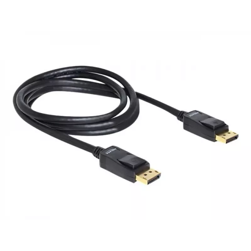 Cavo DisplayPort DeLOCK 82585 2 m nero