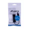 Adattatore di rete Lanberg NC-0100-01 da USB 2.0 a RJ45 100 Mbit, cavo da 0,15 m