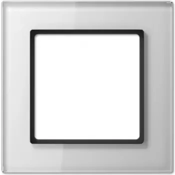 JUNG AC 581 GL WW Telaio in vetro a 1 posto, 84x84 mm