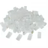 Connettore Gembird LC-8P8C-002/100 RJ-45 trasparente