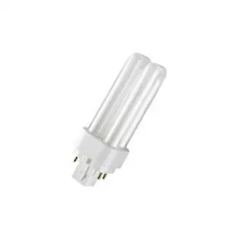 Osram DULUX D/E lampada a risparmio energetico 18W/827 G24Q-2 FS1