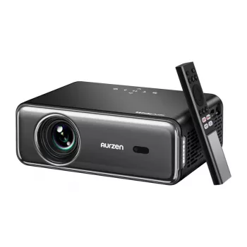Proiettore Aurzen Eazze D1 Pro — proiettore LED compatto per casa/ufficio, modello AU-PJ-AD001P-EUDG0