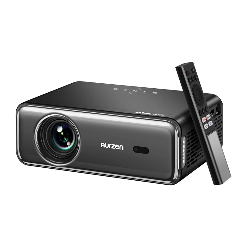 Proiettore Aurzen Eazze D1 Pro — proiettore LED compatto per casa/ufficio, modello AU-PJ-AD001P-EUDG0