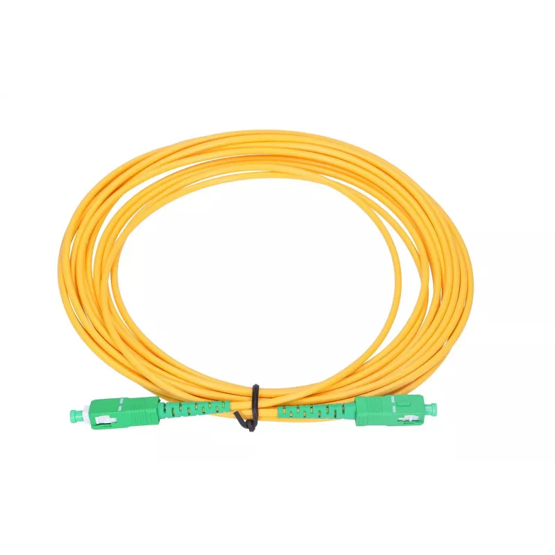 Cavo patch in fibra ottica Extralink SC/APC–SC/APC Singlemode G.652D 3 mm Simplex, 1 m