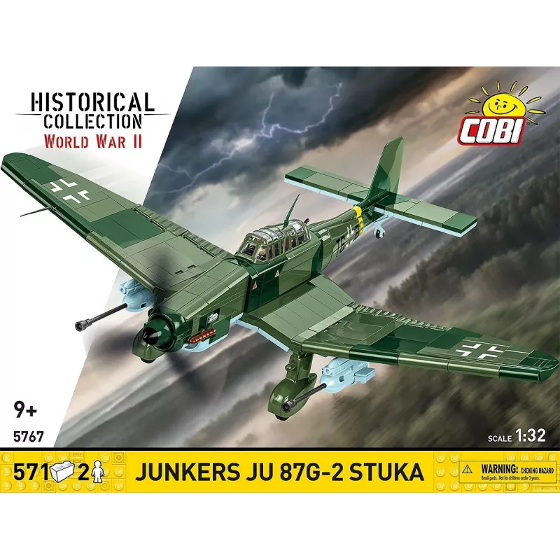 Kit di montaggio Cobi Blocks Junkers JU 87G-2 Stuka 571 pz. modellino da costruire
