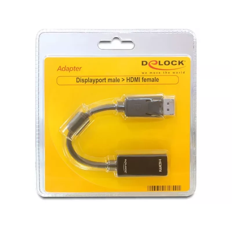 Adattatore cavo video DELOCK 61849 0,125 m DisplayPort su HDMI