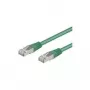 Cavo patch CAT 5e Wentronic Goobay, F/UTP, verde, 15 m - mix rame CCA (50870)