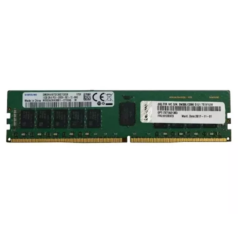Lenovo TruDDR4 - DDR4 - modulo - 32 GB - DIMM 288-PIN - 3200 MHz - 1.2 V - unbuffered - ECC - per ThinkSystem SR250 V2 7D7Q, 7D7R, ST250 V2 7D8F, 7D8G