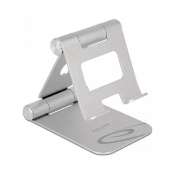 Supporto attivo DeLOCK 18433 tablet/UMPC argento per uso su scrivania
