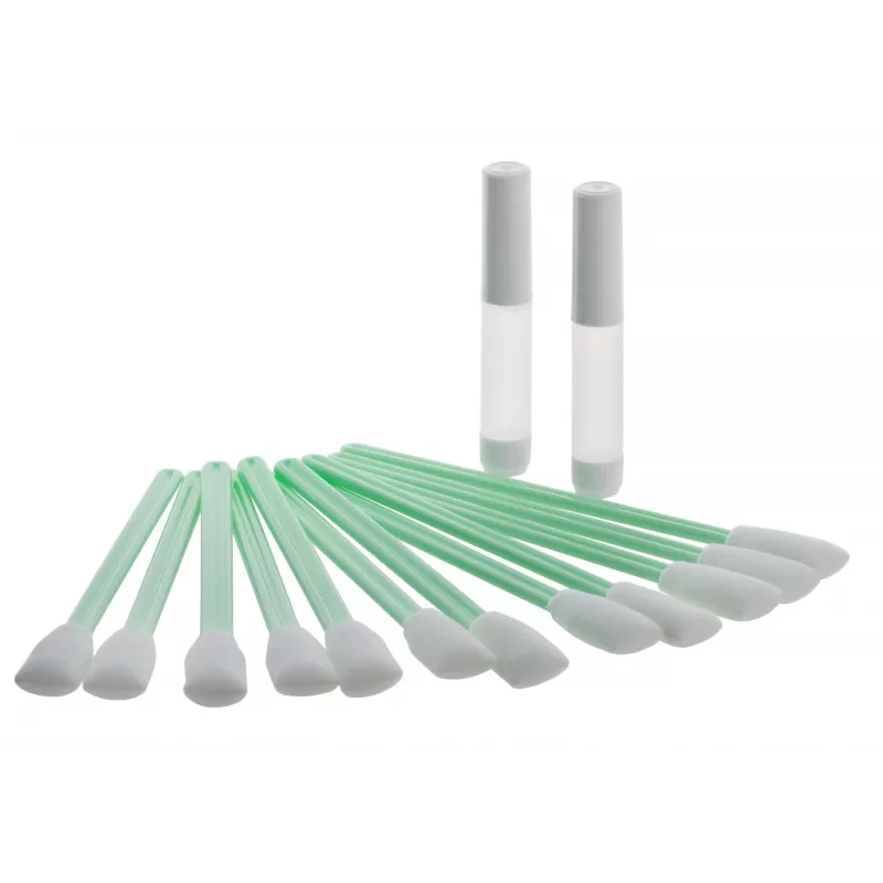 Kit di pulizia per dispositivi ActiveJet AOC-303 — 12 bastoncini in cotone bianchi per tastiere, universali