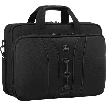 Custodia per laptop Wenger Legacy Serie Nera 16 pollici – adatta fino a 40,6 cm, nera