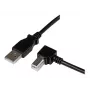StarTech.com cavo USB 2.0 A a B ad angolo retto 3 m – M/M, 3 m, USB A, USB B, USB 2.0, nero