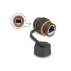 Cavo di rete DeLOCK 88145 RJ45 a RJ45 Cat.6A nero