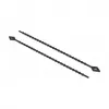 Fascetta fermacavo a sfere DeLOCK 19568 L 150 x L 2,4 mm nero 100 pezzi