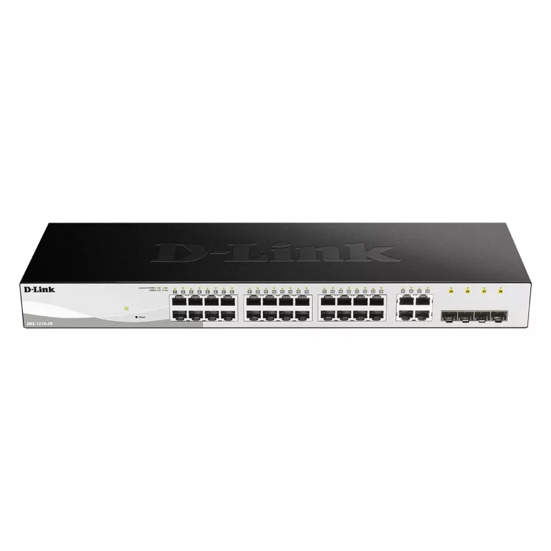 D-Link DGS-1210-28 Managed L2/L2+ 1U nero