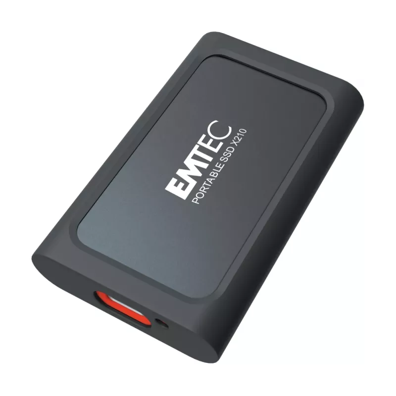 Emtec X210 ELITE 2 TB USB Type-C 3.2 Gen 2 (3.1 Gen 2) nero, rosso