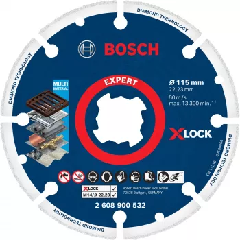 Bosch 2 608 900 532 accessorio smerigliatrice angolare disco da taglio