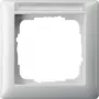Gira Standard 55 109103 cornice a 1 posto con campo etichetta, bianco puro