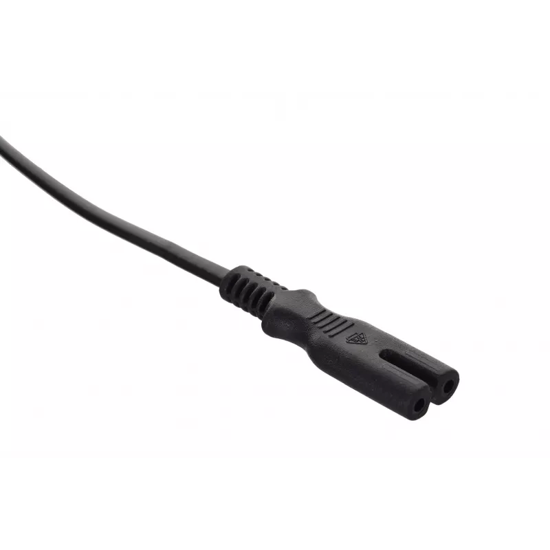 Cavo di alimentazione Savio CL-100 nero 1,8 m IEC tipo E (3,4 mm, 3,1 mm) IEC C7