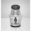 Tritatutto elettrico Rommelsbacher MZ 500 — 1,5 L, 500 W, acciaio inox nero