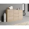 Comò Topeshop 2D3S DĄB SONOMA