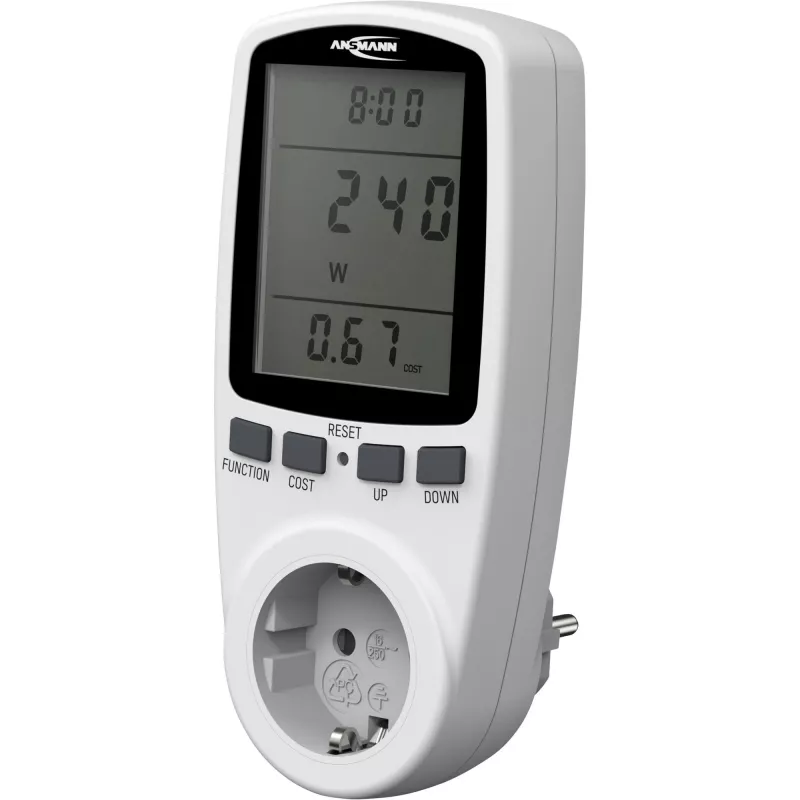 Misuratore di consumo energetico ANSMANN APM2 120-0007 con display LCD