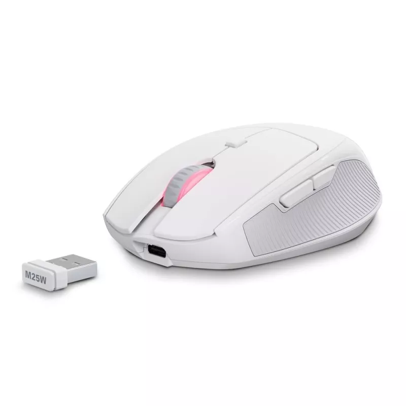 Sharkoon OfficePal M25W mouse da ufficio wireless, per destrorsi, 4000 DPI
