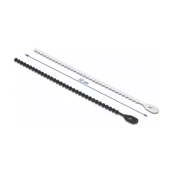 Fascetta fermacavi a perline DeLOCK 19506 L 120 x L 3,6 mm 100 pezzi