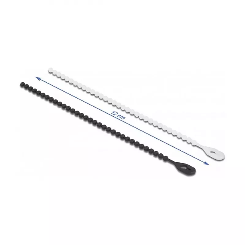 Fascetta fermacavi a perline DeLOCK 19506 L 120 x L 3,6 mm 100 pezzi