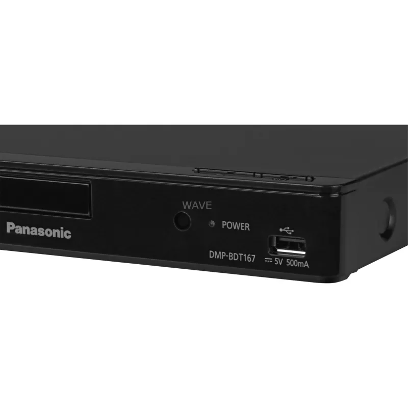 Panasonic Lettore Blu-ray Disc DMP-BDT167EG Xvid, MKV, MP4, FLAC, MP3, AAC, ALAC, DSD Wi-Fi Connettività USB