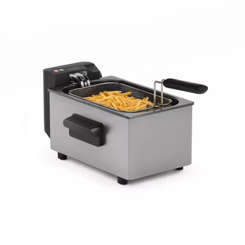 Friggitrice Tristar | FR-9338 | Potenza 2000 W | Capacità 3 L | Acciaio inox/Nero