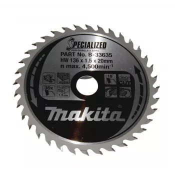 Makita B-33635 lama circolare 13,6 cm 1 pz.